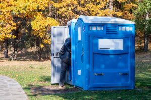 porta potty outdoor